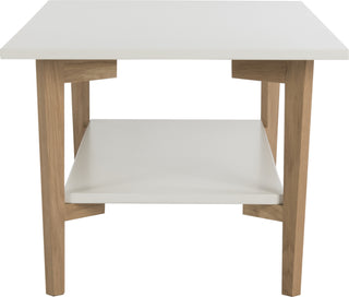 Safavieh Caraway Rect Coffee Table White Furniture 