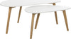 Safavieh Olida Double Coffee Table White Furniture 