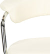 Safavieh Pier Desk Chair Cream and Silver Furniture 