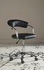 Safavieh Pier Desk Chair Black and Silver Furniture  Feature