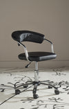 Safavieh Pier Desk Chair Black and Silver Furniture  Feature
