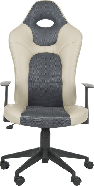 Safavieh Belinda Desk Chair Grey Furniture main image