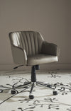 Safavieh Hilda Desk Chair Grey and Silver Furniture  Feature
