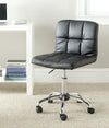 Safavieh Brunner Desk Chair Black and Silver Furniture  Feature
