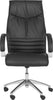 Safavieh Martell Desk Chair Black and Silver Furniture main image