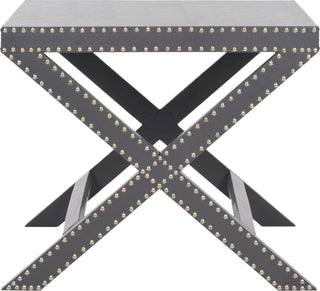 Safavieh Jeanine X End Table Grey Furniture main image