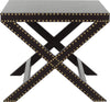 Safavieh Jeanine X End Table Charcoal Furniture main image