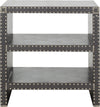 Safavieh Lacey Two Tier Side Table Grey Furniture main image