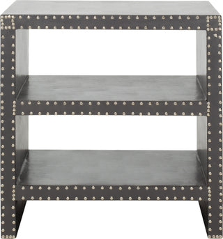 Safavieh Lacey Two Tier Side Table Grey Furniture main image