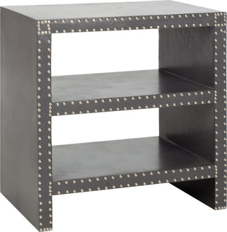 Safavieh Lacey Two Tier Side Table Grey Furniture 