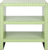 Safavieh Lacey Two Tier Side Table Light Green Furniture main image