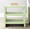 Safavieh Lacey Two Tier Side Table Light Green Furniture  Feature
