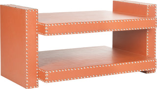 Safavieh Garson Accent Table Orange Furniture 