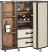 Safavieh Grayson Bar Cabinet Beige Furniture  Feature