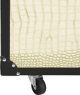 Safavieh Zoe Coffee Table Storage Trunk With Wine Rack Cream Furniture 