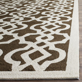 Safavieh Four Seasons Chloe Outdoor Mocha/Ivory Area Rug Detail