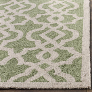 Safavieh Four Seasons Chloe Outdoor Seafoam/Ivory Area Rug Detail