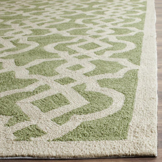 Safavieh Four Seasons Chloe Outdoor Seafoam/Ivory Area Rug Detail