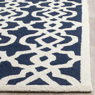 Safavieh Four Seasons Chloe Outdoor Navy/Ivory Area Rug Detail