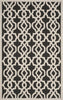 Safavieh Four Seasons Chloe Outdoor Anthracite/Ivory Area Rug main image
