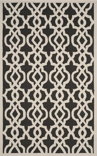 Safavieh Four Seasons Chloe Outdoor Anthracite/Ivory Area Rug main image