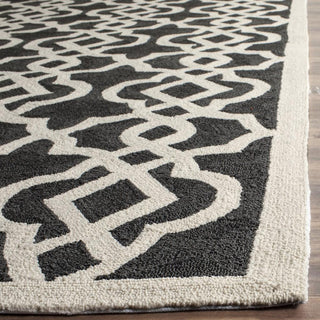 Safavieh Four Seasons Chloe Outdoor Anthracite/Ivory Area Rug Detail