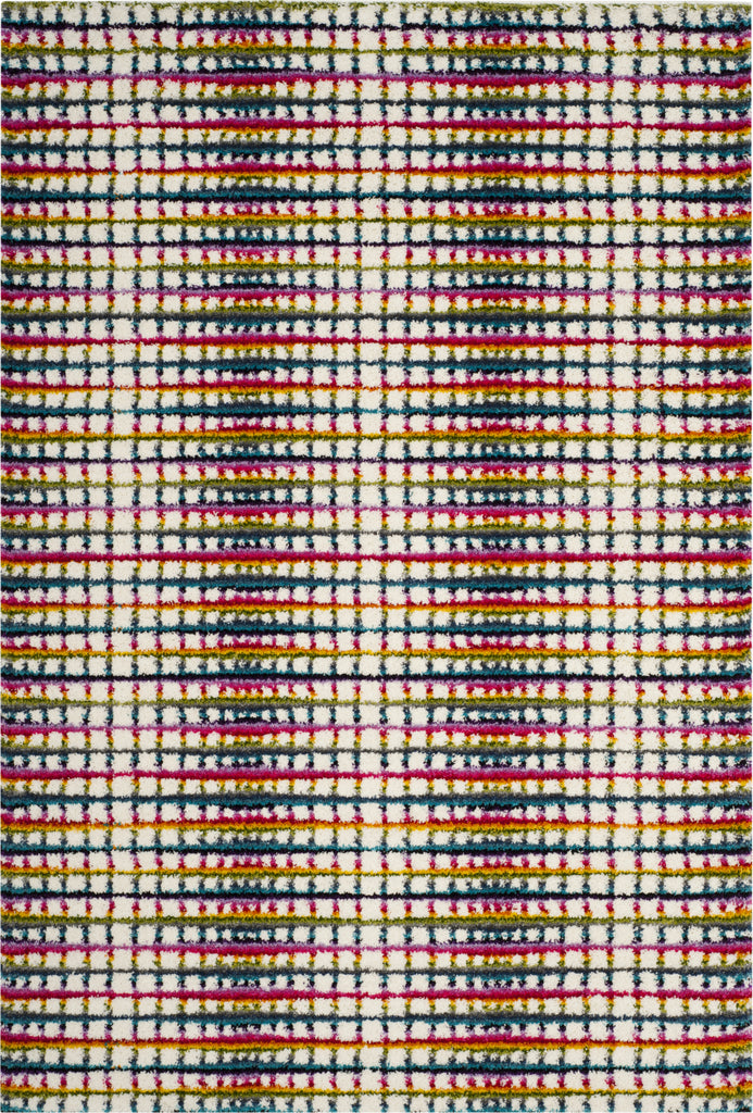 Safavieh Fiesta Shag FSG362A Cream/Multi Area Rug main image