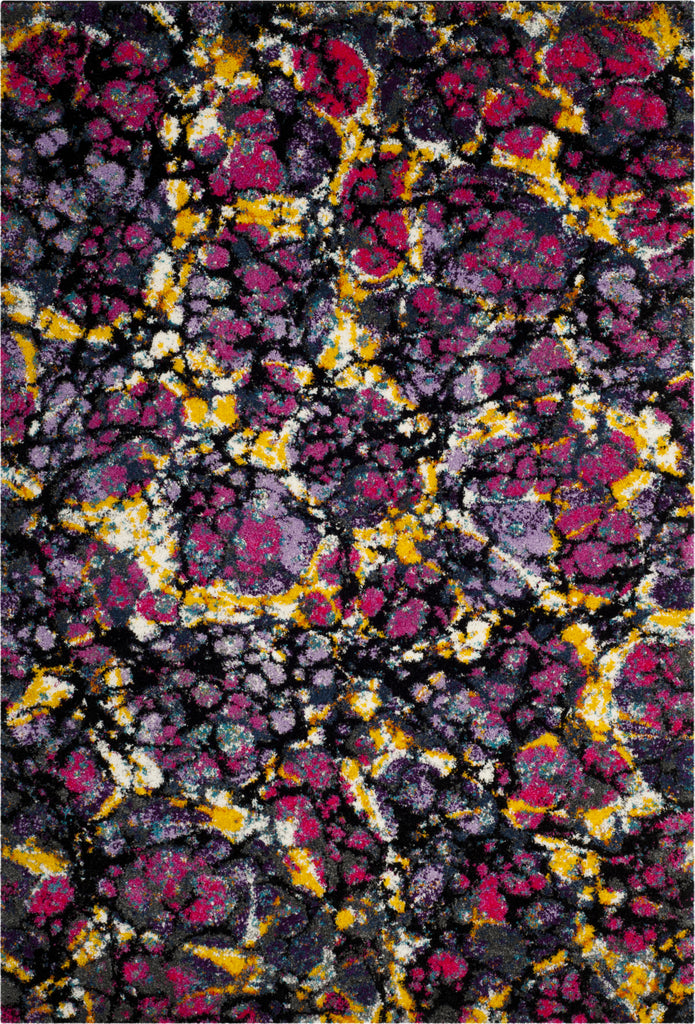 Safavieh Fiesta Shag FSG370P Lavander/Multi Area Rug main image