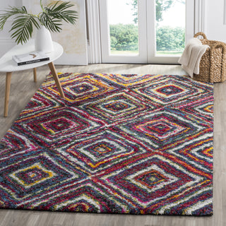 Safavieh Fiesta Shag FSG384M Multi Area Rug  Feature