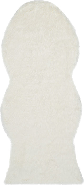 Safavieh Faux Sheep Skin FSS115A Ivory Area Rug 