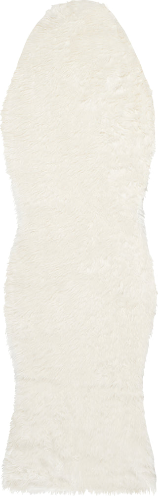 Safavieh Faux Sheep Skin FSS115A Ivory Area Rug 