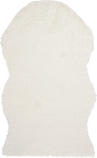 Safavieh Faux Sheep Skin FSS115A Ivory Area Rug 