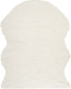 Safavieh Faux Sheep Skin FSS115A Ivory Area Rug 