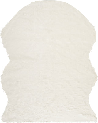 Safavieh Faux Sheep Skin FSS115A Ivory Area Rug 