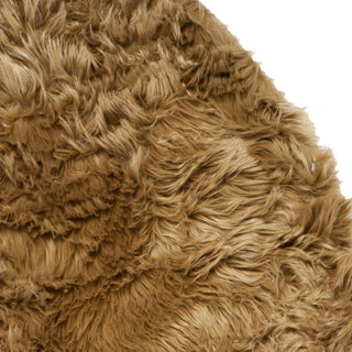 Safavieh Faux Sheep Skin FSS115E Camel Area Rug 