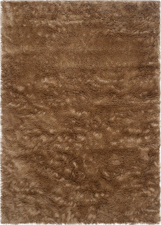 Safavieh Faux Sheep Skin FSS115E Camel Area Rug 