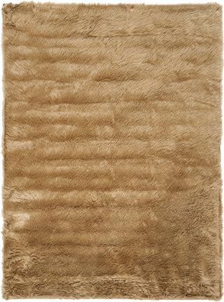 Safavieh Faux Sheep Skin FSS115E Camel Area Rug 