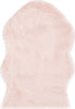 Safavieh Faux Sheep Skin FSS115G Pink Area Rug 