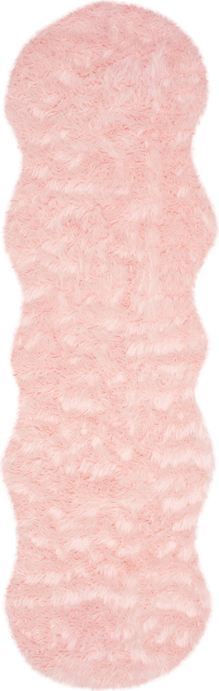 Safavieh Faux Sheep Skin FSS115G Pink Area Rug 