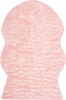 Safavieh Faux Sheep Skin FSS115G Pink Area Rug 