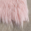 Safavieh Faux Sheep Skin FSS115G Pink Area Rug 