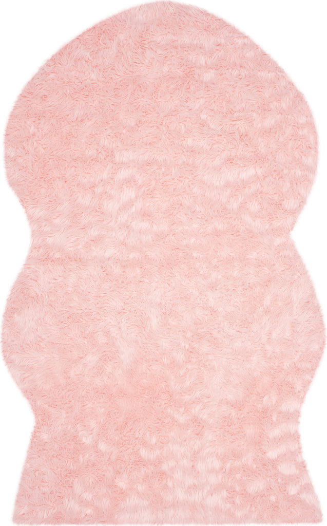 Safavieh Faux Sheep Skin FSS115G Pink Area Rug main image
