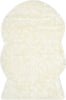 Safavieh Faux Sheep Skin FSS117A Ivory Area Rug 