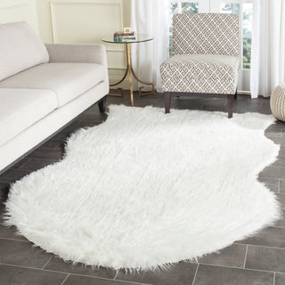 Safavieh Faux Sheep Skin FSS117A Ivory Area Rug 