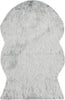 Safavieh Faux Sheep Skin FSS118A Light Grey Area Rug 