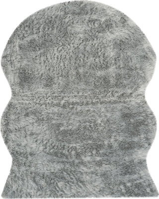 Safavieh Faux Sheep Skin FSS118A Light Grey Area Rug 