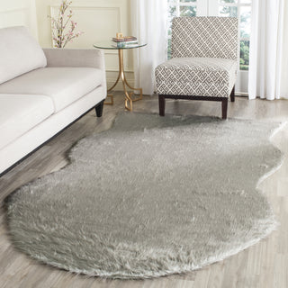 Safavieh Faux Sheep Skin FSS118B Dark Grey Area Rug  Feature