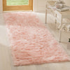 Safavieh Faux Sheep Skin FSS235G Pink Area Rug 
