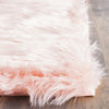 Safavieh Faux Sheep Skin FSS235G Pink Area Rug 