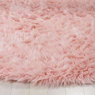 Safavieh Faux Sheep Skin FSS235G Pink Area Rug 